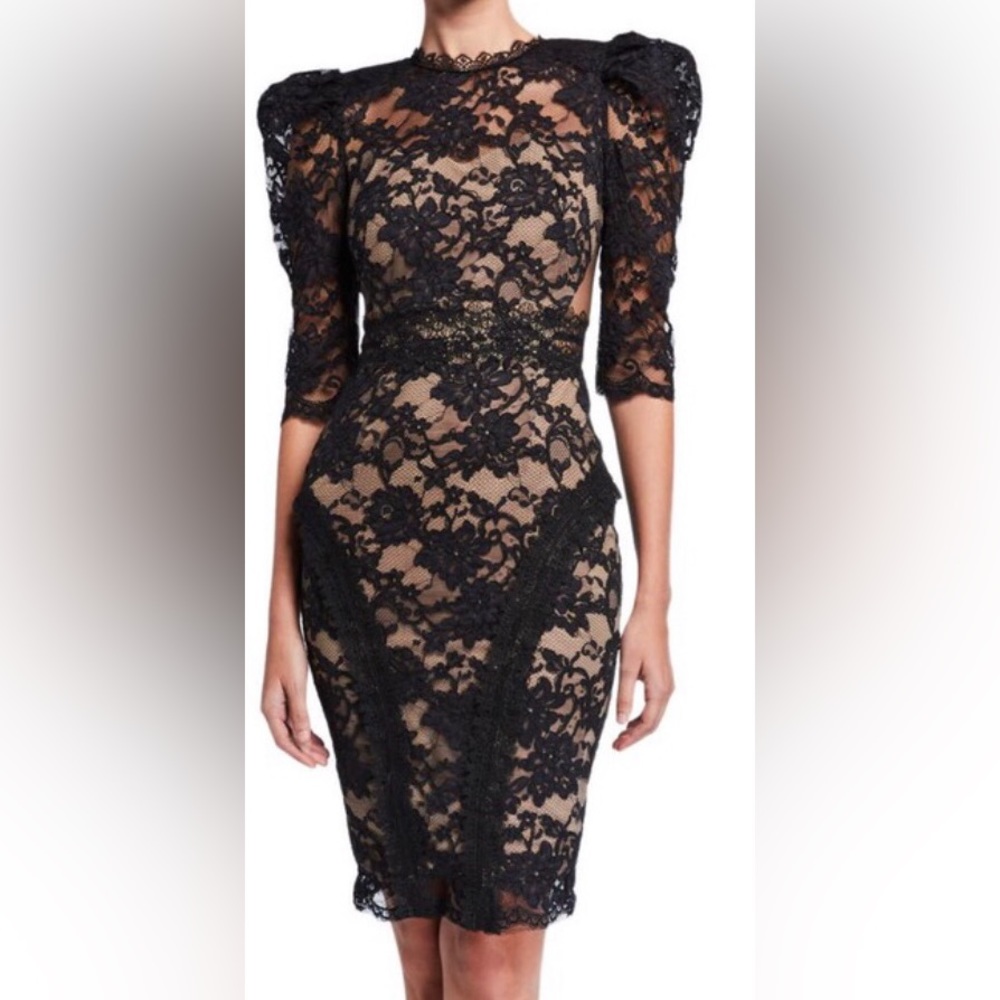 Bronx & Banco Madeleine Noir Dress